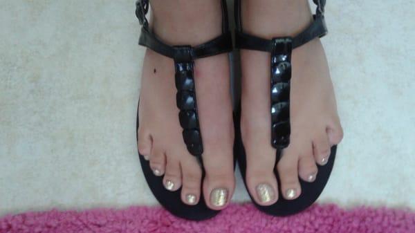 My cute sandals!