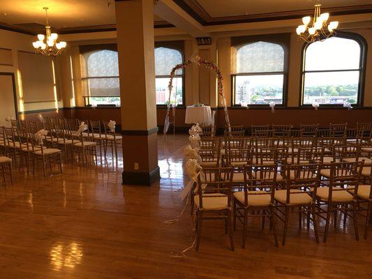 Wedding in the Tea Room