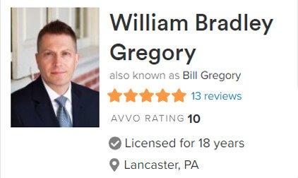 PA Workers Compensation Attorney William Gregory