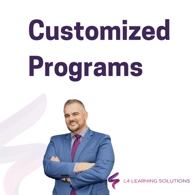 Customized Programs - Partner to create learning solutions customized to your most immediate needs.