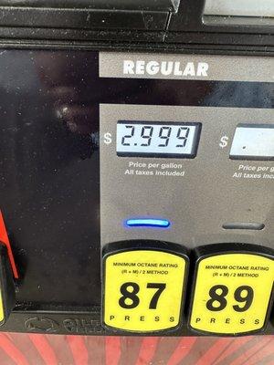 06/06/24-$2.99 per gallon