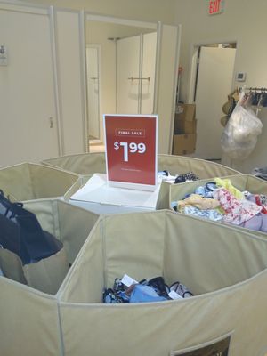 Terrific sale on intimates. I found 5.