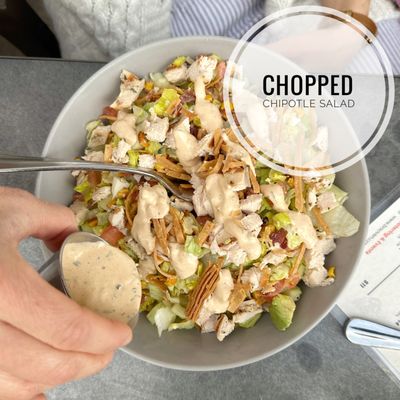 Chopped chipotle salad