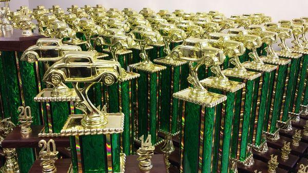 Trophies, custom made for your event!