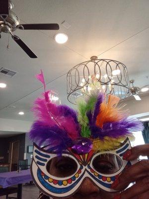 Mardi Gras Mask I made