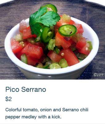 Pico Serrano Salsa Enjoy our tortas and salsas!