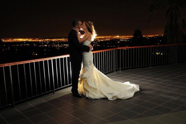 Look at the couple! Look at that view!