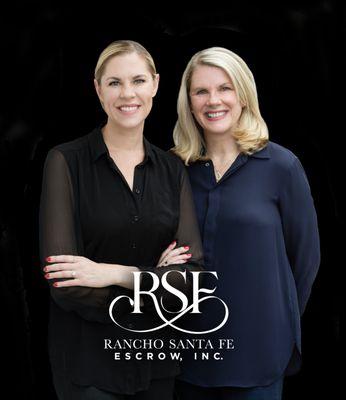 Escrow services in Rancho Santa Fe California provided by Rancho Santa Fe Escrow. Jennifer Sherwood & Tessa Flechsenhaar make up the team.