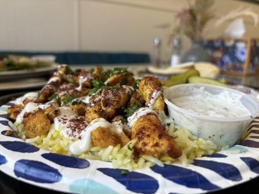 Chicken Shawarma with Rice