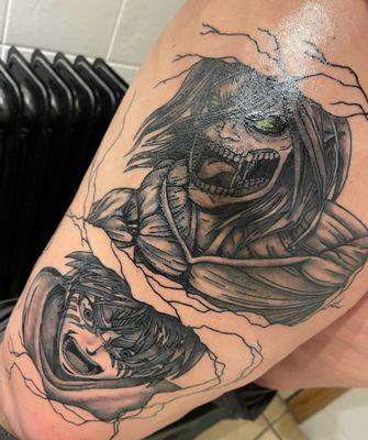 Attack on Titan, Eren Yaeger tattoo