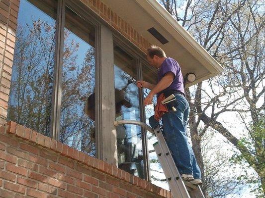 Residential windows.