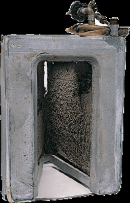 A dirty indoor coil! This causes major damage to your HVAC system. ROUTINE maintenance and filter changes prevent this from happening.