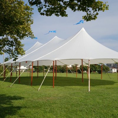 Aurora sheer sailcloth tent