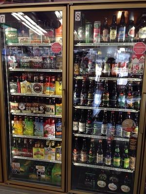 Huge selection of craft beers