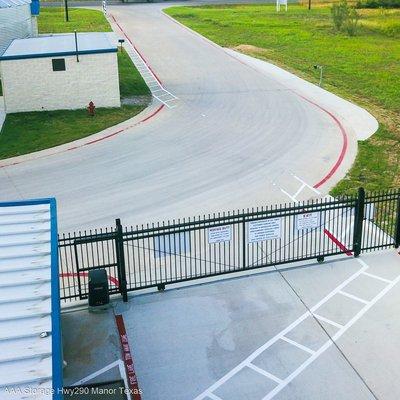 Secure key-coded access gate for your peace of mind!