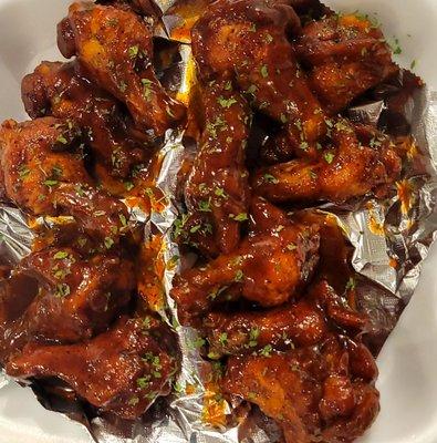 Jerk wings. Spicy and delicious!