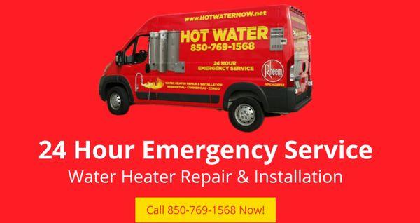 Hot Water Repair & Installation, Panama City, Florida