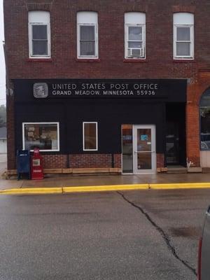 Grand Meadow, MN post office.