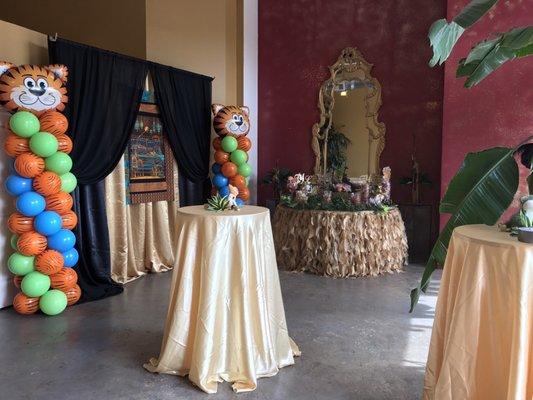 The Venues first held baby shower decorated by Venue Victoria owner.