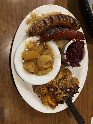 German sampler plate