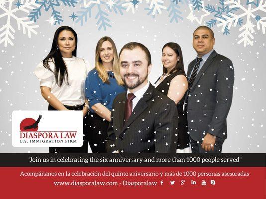 Happy Holidays from Diaspora Law - Immigration Lawyers