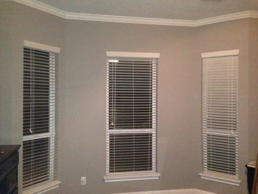 Faux Blind - Pearl White