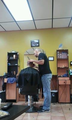 Abe..best barber on the southside