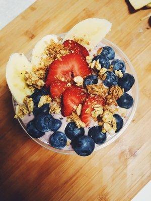 Purple Paradise Smoothie Bowl