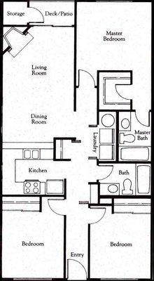 1x1 Floorplan