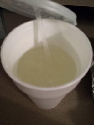 Agua De limon