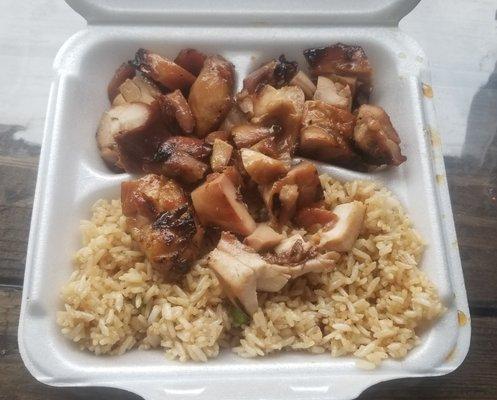 Bourbon Chicken to go