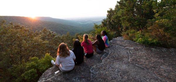 The view from Piney Point