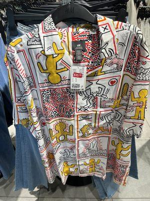 Wow!!  The nicest H&M ever!!!  Had to stock up on Keith Haring!!!