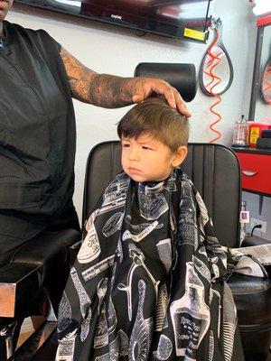 Big enough for the haircut ‍