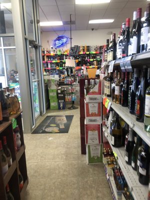 Wine And Liquor Selection