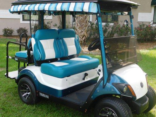 Yamaha Drive2 QuieTech EFI 4 Seat Golf Cart