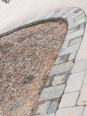 Paver Wing extension