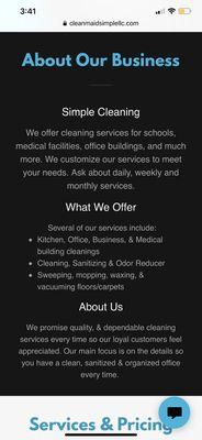 What We Offer