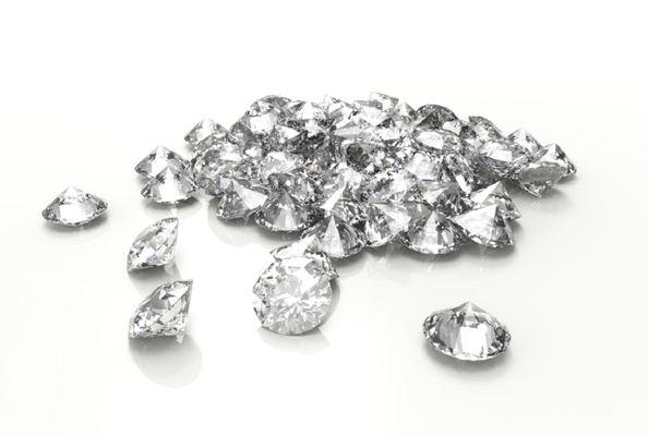 Full brilliant cut natural Diamonds