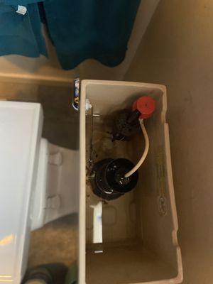 Toilet repair flash valve replacement Toilet constantly running maintenance