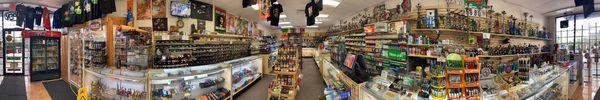 Panorama photo of VIP Smoke Shop.