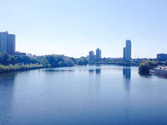 Charles River - I ran 10.5 miles