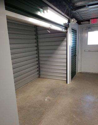 Photo of one of our interior storage units.