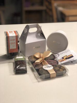 6-Piece Chocolate Covered Oreos Box, Crunchy Bite, Chocolate Covered Orangettes (Vegan / Dairy Free) Chocolate Mango Cayenne