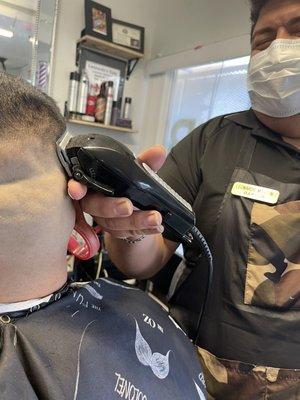 Leo The Barber will get you looking fresh!