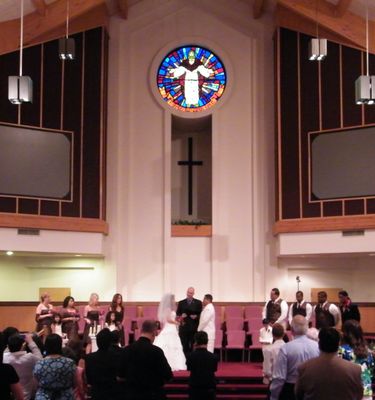 Large Church wedding