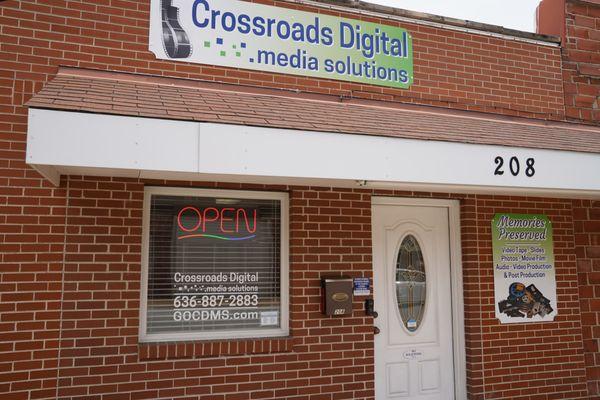 Front of Building in Old Town Wentzville