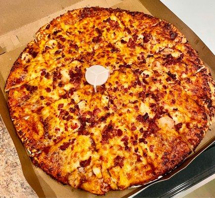 Large 15'' Chicken Bacon BBQ Pizza