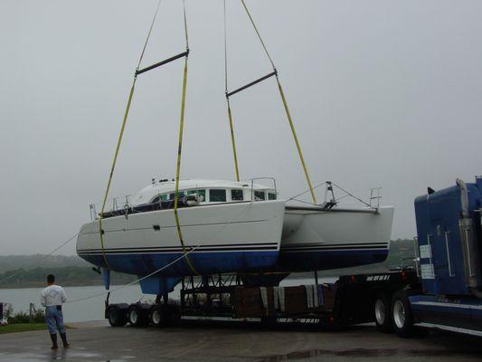 Specialised trailers for Catamarans