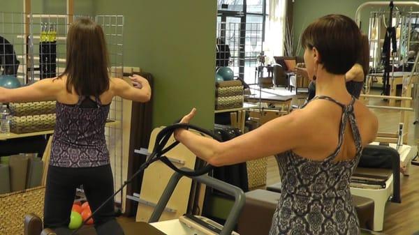 Arm work on the Reformer